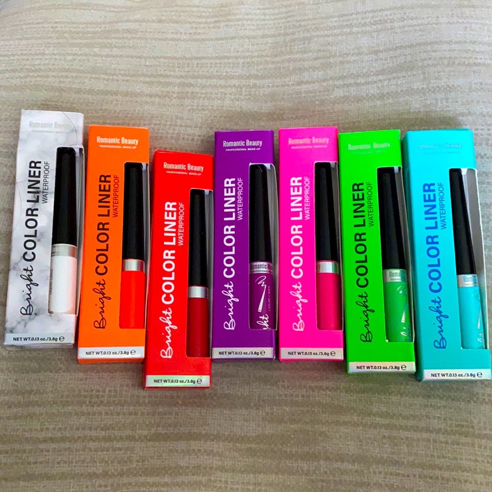 Liquid liners selling separately only $8 each